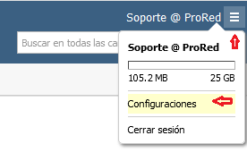 Cambiar Contraseña Desde el Webmail